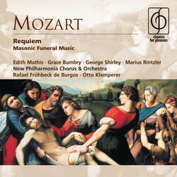 Mozart: Maurerische Trauermusik, K. 477