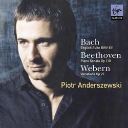 Piano Sonata No. 31 in A Flat Major, Op.110: I   Moderato cantabile