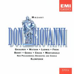 Don Giovanni K527, Atto Secondo, Scena quinta, Finale: Don Giovanni, a cenar teco (Commendator/Don Giovanni/Leporello)