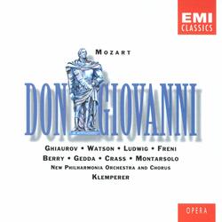 Don Giovanni K527, Atto Primo, Scena seconda: Recitativo: Chi è là? (Donna Elvira/Don Giovanni/Leporello)