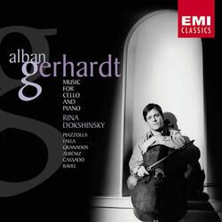 Albéniz: España, Op. 165: No. 2, Tango (Arr. for Cello and Piano)