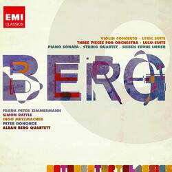 Berg: Lyric Suite for String Quartet: III. Allegro misterioso - Trio estatico
