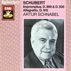 Allegretto in C minor D915 (1988 Digital Remaster)