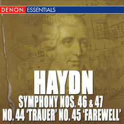 Symphony No. 47 in G Major: IV. Finale, Presto assai