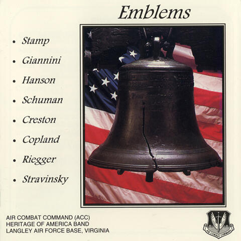 Air Combat Command Heritage of America Band: Emblems