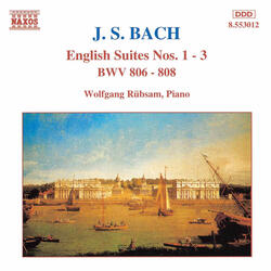 English Suite No. 3 in G minor, BWV 808 | I. Prelude [Bach]