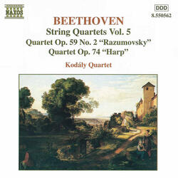 String Quartet No. 10 in E flat major, Op. 74, "Harp" | I. Poco adagio - Allegro [Beethoven]