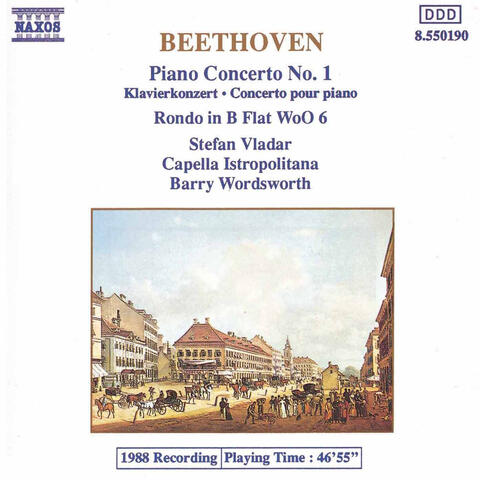Beethoven: Piano Concerto No. 1 / Rondo in B Flat Major