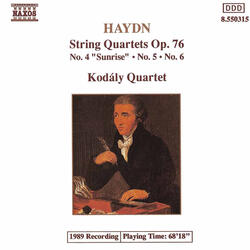 String Quartet No. 65 in E flat major, Op. 76, No. 6, Hob.III:80, "Fantasia" | I. Allegretto - Allegro [Haydn]