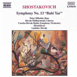 Symphony No. 13 in B flat minor, Op. 113, "Babi Yar" | I. Babi Yar [Shostakovich]