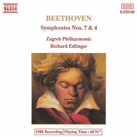 Beethoven : Symphonies Nos. 7 and 4