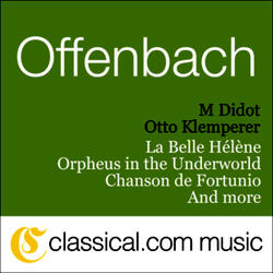 Orpheus in the Underworld - J'ai vu le dieu Baccus