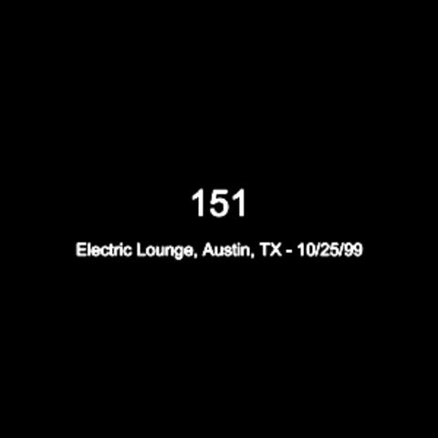Electric Lounge Austin, Tx 10-25-99