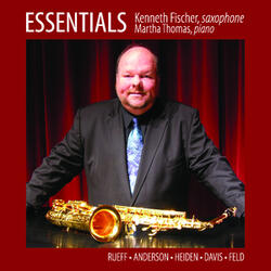 Sonata For Alto Saxophone & Piano - 3. Adagio-Presto