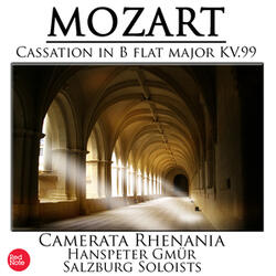 Cassation in B Flat Major, K 99: VI. Menuetto: Trio