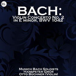Violin Concerto in E minor, BWV 1042: III. Allegro assai