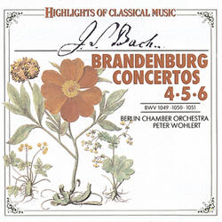 Brandenburg Concerto No. 4 in G Major, BWV 1049: Andante