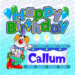 Happy Birthday Callum