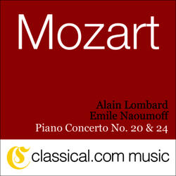 Piano Concerto No. 20 in D minor, K. 466 - Allegro