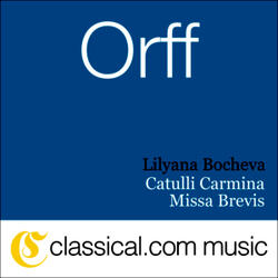 Catulli Carmina - Catulle avec choeur a capella