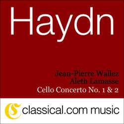 Cello Concerto No. 2 in D, Op. 101 / Hob. VIIB:2 - Allegro moderato
