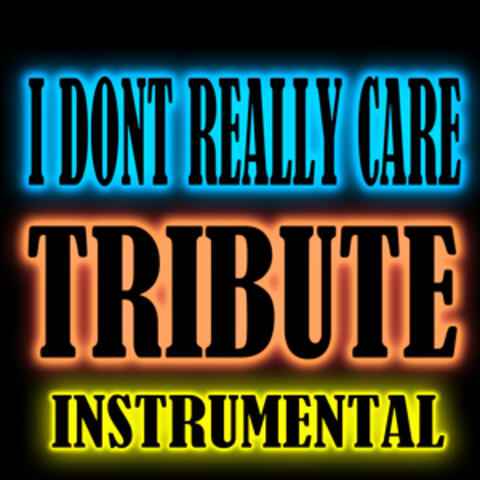 I Don't Really Care (Waka Flocka Feat. Trey Songz Tribute Instrumental)