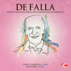 Seven Canciones Populares Españolas for Violin and Piano: I. El paño moruno