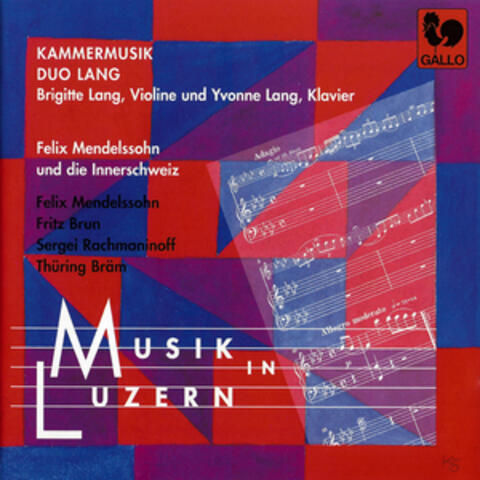 Mendelssohn: Violin Sonata in F Minor, Op. 4, MWV Q12 - Fritz Brun: Violin Sonata No. 1 in D Minor - Rachmaninoff: Vocalise, Op. 34, No. 14 - Thüring Bräm: Album "Goodbye Seventies"