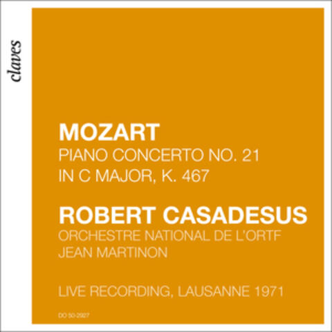 Mozart: Piano Concerto No. 21 in C Major, K. 467 (Live recording, Lausanne 1971)
