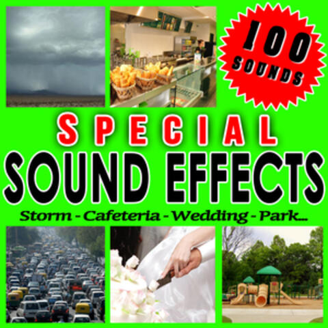 Storm, Cafeteria, Wedding, Park... Special Sound Effects.