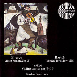 Bartok Sonata for Solo Violin III Melodia