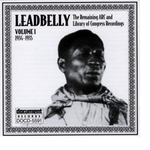 Leadbelly ARC & Library of Congress Recordings Vol. 1 (1934-1935)
