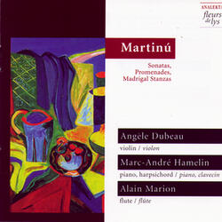 Five Madrigal Stanzas for Violin and Piano, H 197: I. Moderato