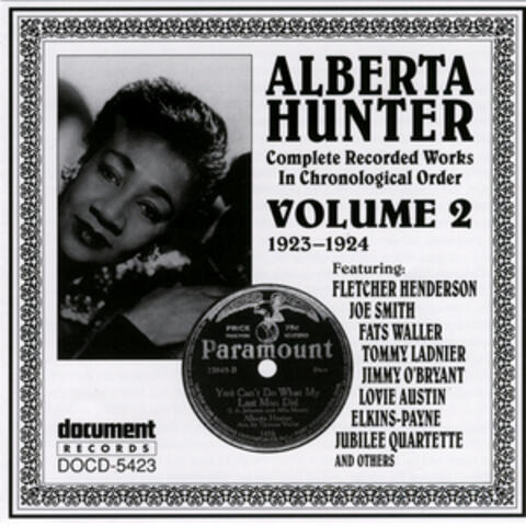 Alberta Hunter Vol. 2 (1923-1924)