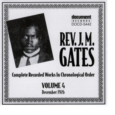 Rev. J.M. Gates Vol. 4 (1926)