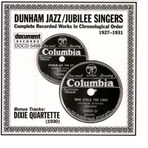 Dunham Jazz & Jubilee Singers (1927-1931)
