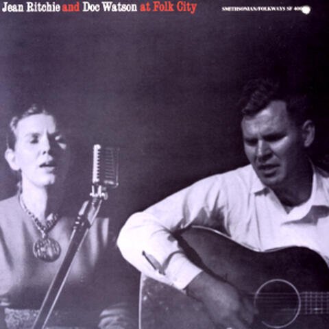 Jean Ritchie and Doc Watson at Folk City