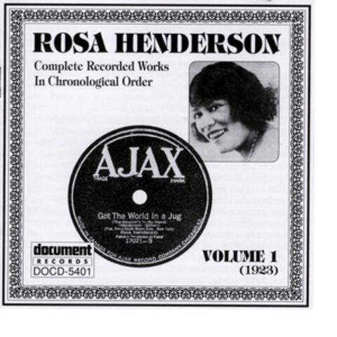 Rosa Henderson Vol. 1 (1923)