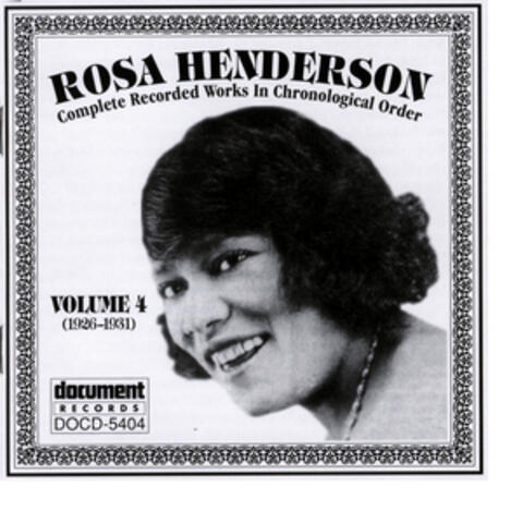 Rosa Henderson Vol. 4 (1926-1931)