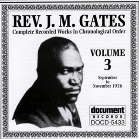 Rev. J.M. Gates Vol. 3 (Sept. - Nov. 1926)