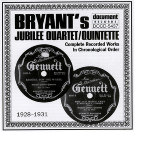 Bryant's Jubilee Quartet