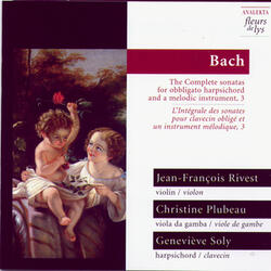 Sonata I in B minor for obligato harpsichord and violin: Adagio (J.S. Bach)