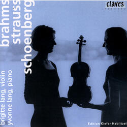 Sonata for Violin & Piano in E-Flat Major, Op. 18: II. Improvisation: Andante cantabile