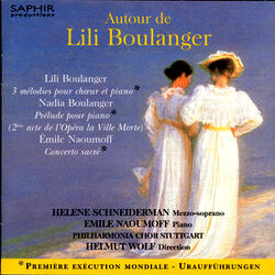 La Source - Pour Piano Et Choeur  (Lili Boulanger)