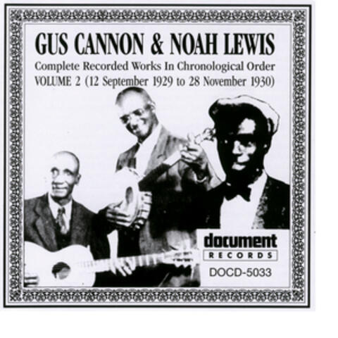 Gus Cannon & Noah Lewis Vol. 2 (1929 - 1930)