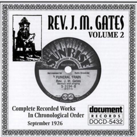 Rev. J.M Gates Vol. 2 (September 1926)
