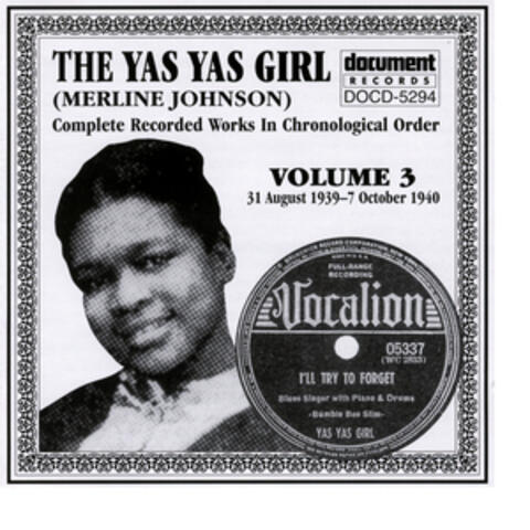 The Yas Yas Girl (Merline Johnson) Vol. 3 1939-1940