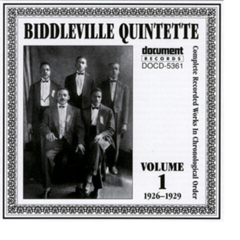 Biddleville Quintette Vol. 1 (1926-1929)