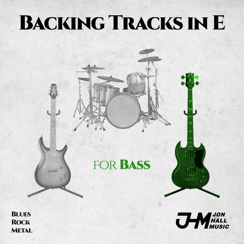 Backing Tracks in E for Bass (Blues Rock Metal)