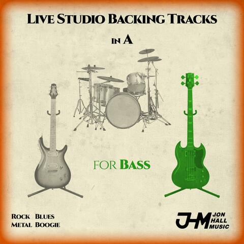 Live Studio Backing Tracks in "a"